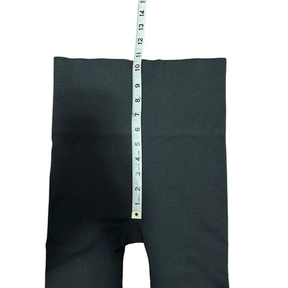 Spanx Look At Me Leggings Women's L Dark Gray Stretch Seamless‎ Shapewear - Picture 5 of 6